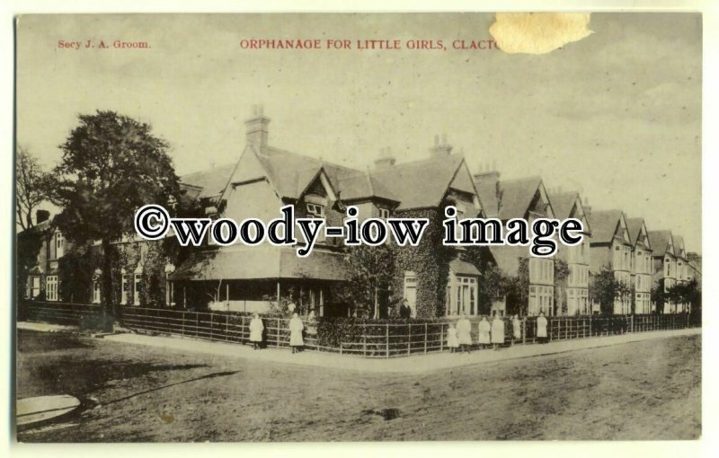 tp0619 - Essex - Early View Orphanage for Little Girls, Clacton-on-Sea- postcard