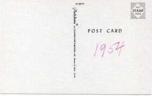 10633 Greetings from Arizona Map 1954