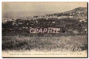 Houlgate has Beuzeval Old Postcard General view taken from the Villa Foucher ...