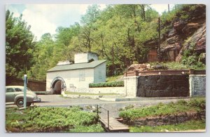 Mining-Factory~Plastichrome~Pocahontas Exhibition Mine Near Bluefield W. VA~Vtg