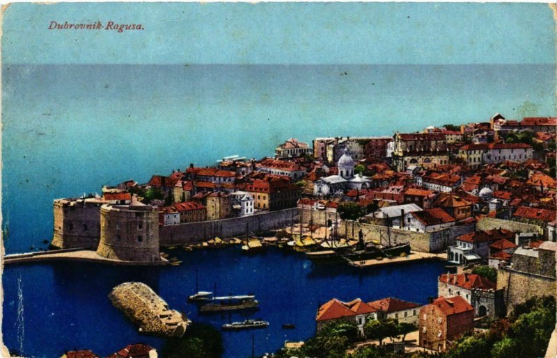 CPA AK CROATIA DUBROVNIK - RAGUSA (571056)