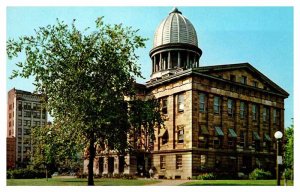 Postcard COURT HOUSE SCENE Springfield Illinois IL AP9837