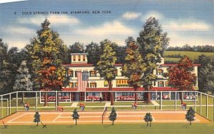 Cold Spring Farm Inn Stamford, New York Postcard