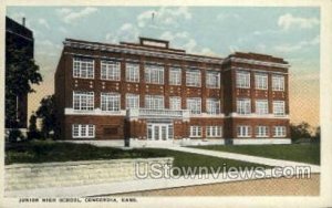 Junior High School - Concordia, Kansas KS  