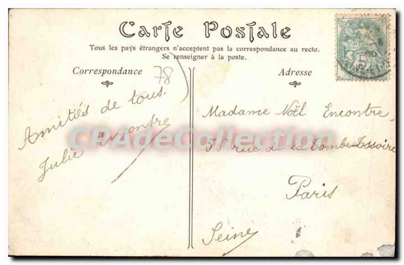 Old Postcard Saint Germain en Laye Pavillon Henri IV's Entree