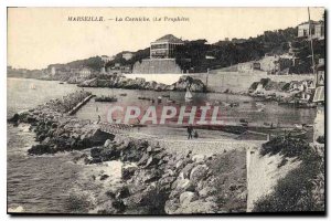 Postcard Old Marseille Corniche (The Prophet)