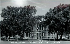 RPPC Postcard; Court House, Clarinda IA Page County, LL Cook Co.2-A*157