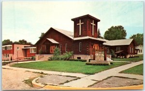 Postcard - St. Michael's Church - Roscommon, Michigan