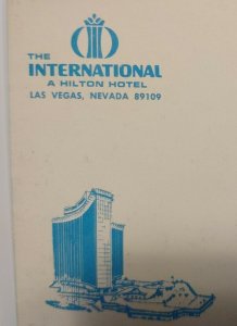 Postcard The International Hilton Hotel Las Vegas Nevada Giant Chrome Unposted