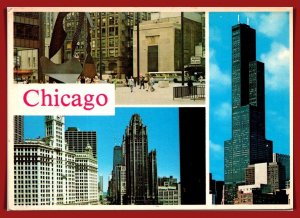 Illinois. Chicago - Multi-View Of The Windy City - [IL-363X]