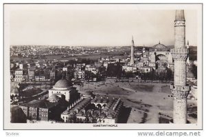 RP, Bird's Eye View, Constantinople, Turkey, 1920-1940s