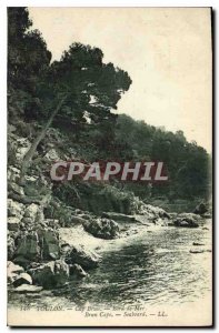 Old Postcard Toulon Cap Brun Seaside Seaboard Cape Brown