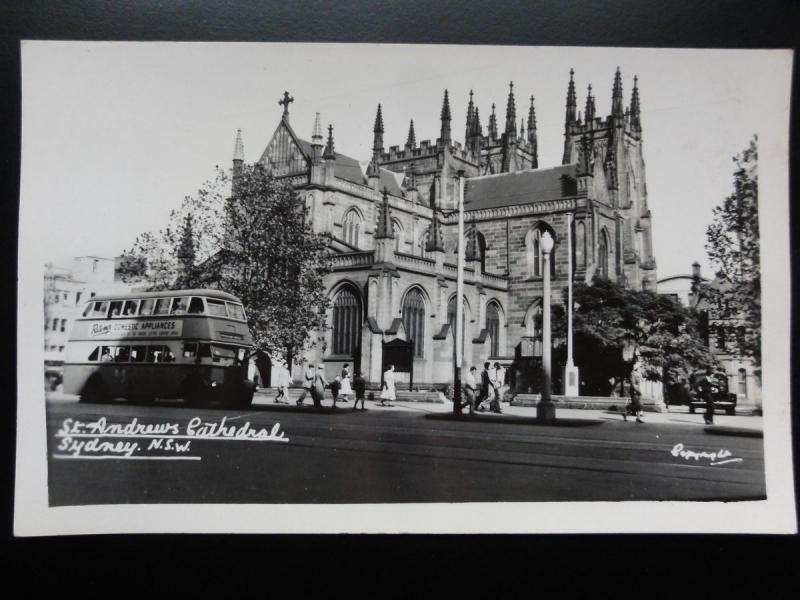 Australia: SYDNEY St. Andrews Cathedral Old RP PC