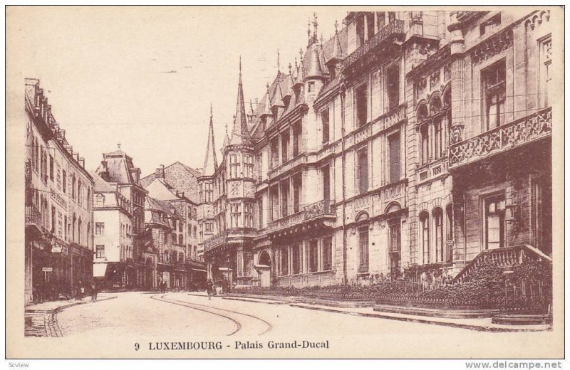Palais Grand Ducal, Luxembourg, 1900-1910s