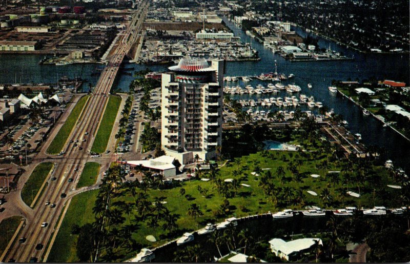 Florida Fort Lauderdale Aerial View Pier 66 Hotel and Marina