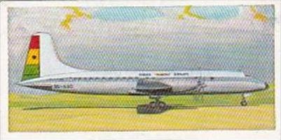 Lyons Trade Card Wings Across The World No 3 Bristol Britannia U K