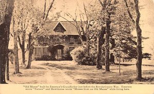 Old manse Built by Emerson's Grandfather - Concord, Massachusetts MA