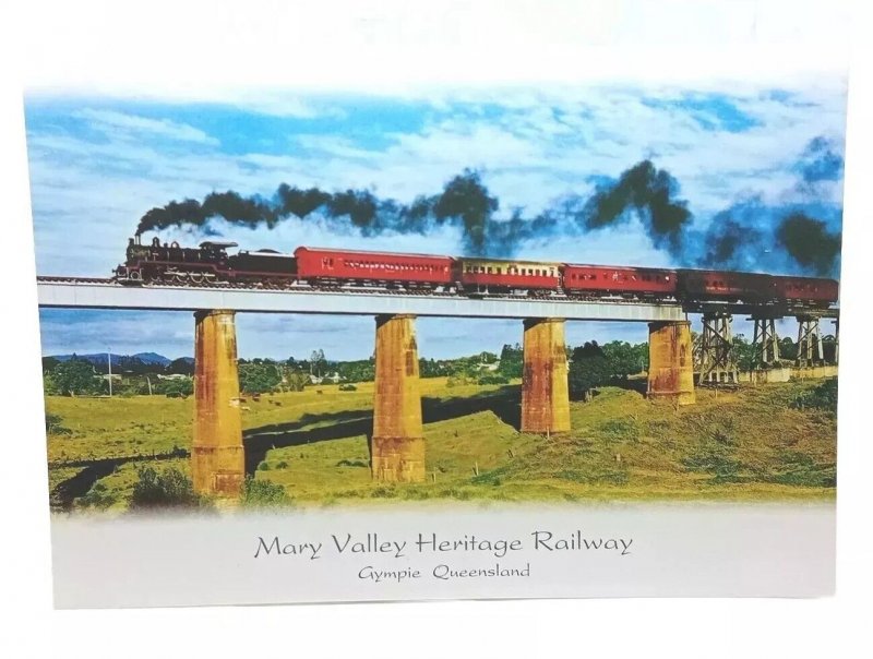 Mary Valley Heritage Railway Gympie Queensland Australia Railway Postcard