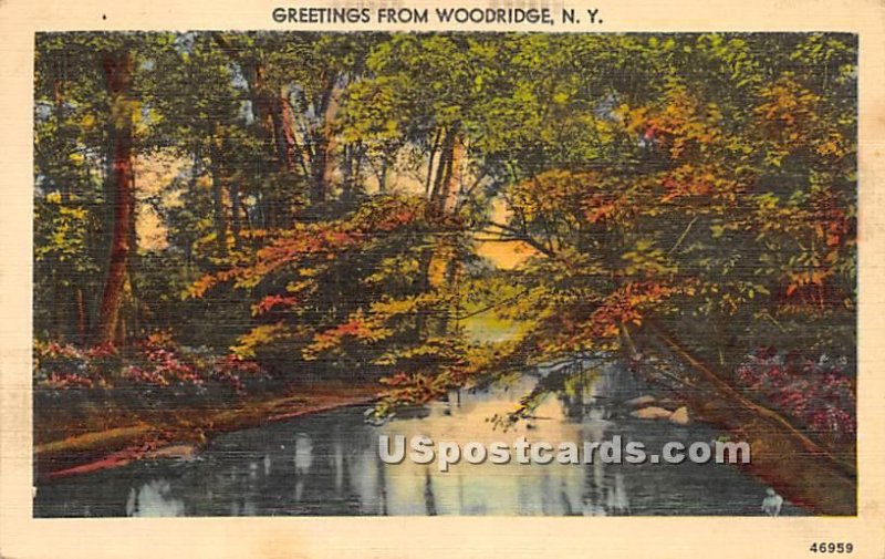 Greetings from - Woodridge, New York