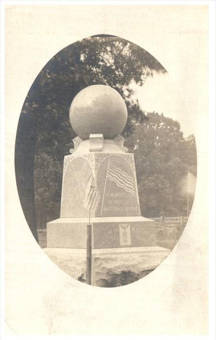 2780 IL Centralia  Civil War Memorial for Unreturned Soldiers RPC