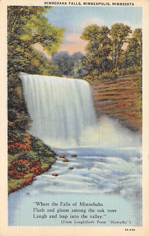 Minnehaha Falls  - Minneapolis, Minnesota MN  