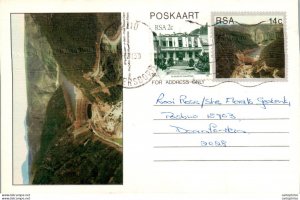 RSA South Africa Postal Stationery  to Doornfontein