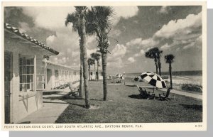 Perry's Ocean-Edge Court Postcard, Daytona Beach, Florida/FL