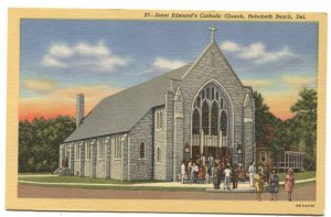 Postcard Saint Edmund's Catholic Church Rehoboth Beach DE