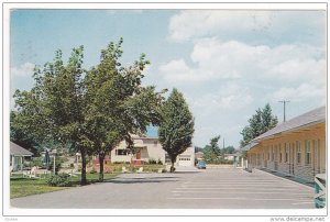 Webb's Motel and Auto Court, Carling Ave, Ottawa, Ontario, Canada, PU-1963