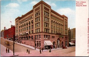The Lyceum Building Duluth Minnesota Vintage Postcard C039