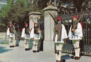Greece Athens Body Guard In Typical Costume 1972