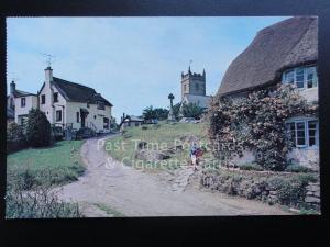 Devon: Lustleigh Village & Church c1970's