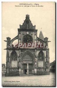 Old Postcard Houdan L & # 39Eglise