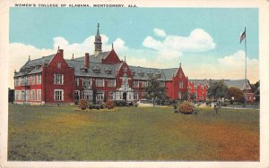 Montgomery Alabama Women's College Scenic View Vintage Postcard JE359811