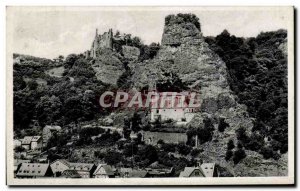 Postcard Old Oberstein Nahe Falsankirche Burg