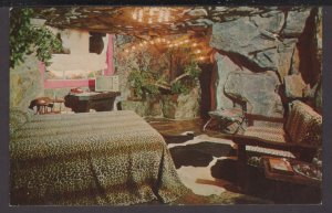 California San Luis Obispo Interior Madonna Inn (Cave Man Room) Hwy 101 - Chrome