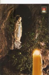 Postal 047236 : Lourdes. La Virgen de la Gruta Milagrosa