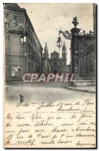 Old Postcard Nancy Elie Constrivution and the Cathedrale