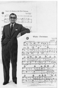 Irving Berlin 1955 Photo by Arthur Rothstein Printed The American Postcard Co.