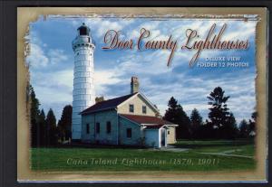 Door County Lighthouses,WI Souvenir Folder