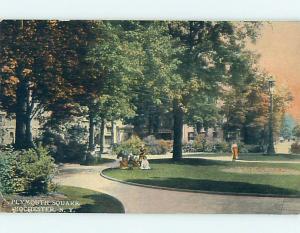 Divided-Back WALKWAY AT PLYMOUTH SQUARE Rochester New York NY p1857