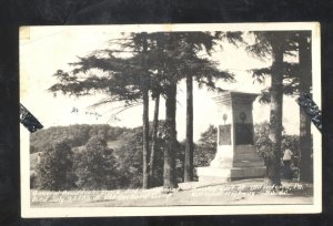 URPPC UNIONTOWN PENNSYLVANIA PA. U.S. HIGHWAY 40 BRADDOCK REAL PHOTO POSTCARD