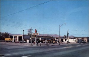 El Paso Texas TX Jack's Super Service Gas Station Vintage Postcard