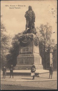 Belgium Postcard - Antwerp - Anvers - Statue De David Teniers RS5454