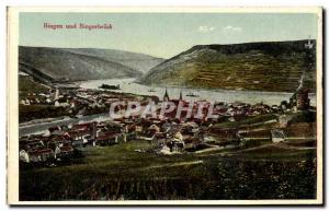 Old Postcard Bingen und Bingerbrück