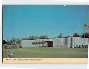 Postcard Otter Tail County Historical Museum Minnesota USA