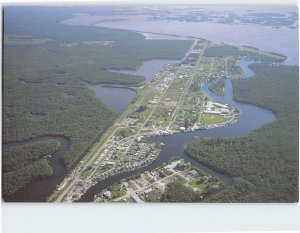 Postcard Everglades City and Chokoloskeee Island, Everglades National Park, FL