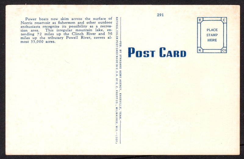 TN - Knoxville - Boating at Norris Dam