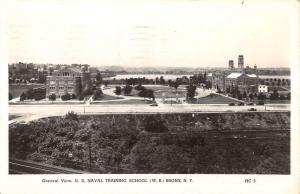 Bronx New York US Naval Training School Real Photo Antique Postcard K21544