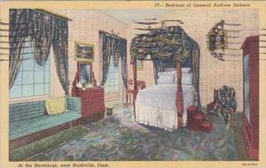 Tennessee Nashville Bedroom Of General Andrew Jackson At the Hermitage 1948